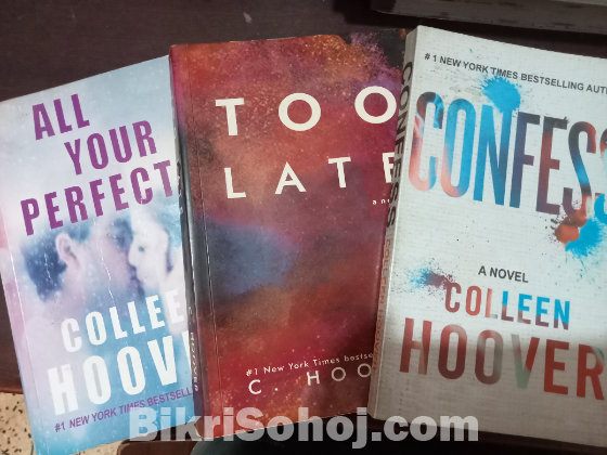 Colleen Hoover's famous 3 books